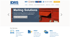 Desktop Screenshot of idrs.com