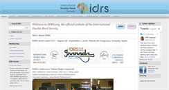 Desktop Screenshot of idrs.org