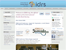 Tablet Screenshot of idrs.org
